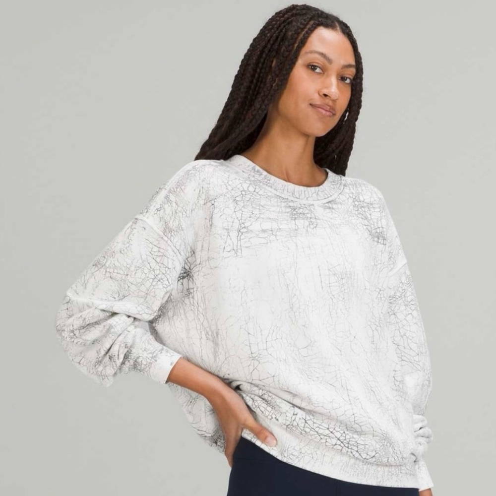 Lululemon Perfectly Oversized Crew Sweatshirt S 4